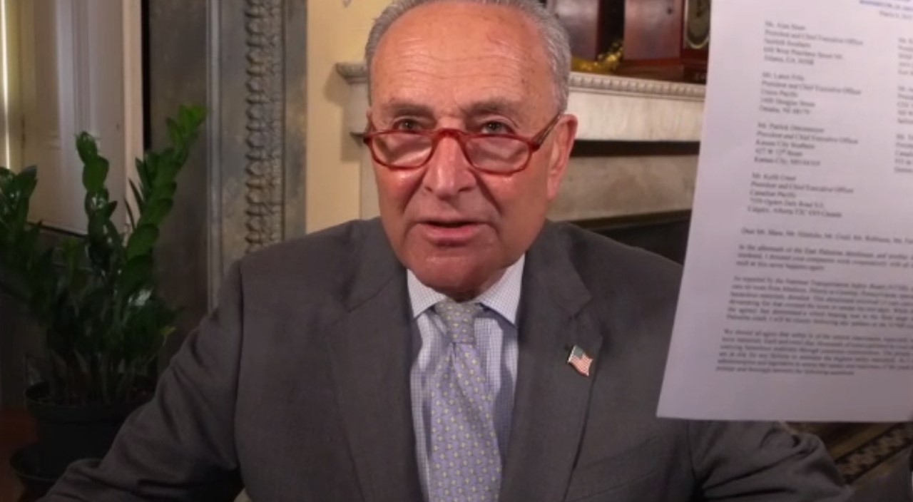 Schumer Takes On Rail Companies After Derailment News, Sports, Jobs